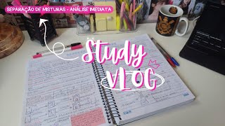 ⚗️¹² STUDY VLOG  dias produtivos  muitas anotações  passando a limpo 1 [upl. by Ange420]