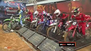 2024 FIM WORLD SUPERCROSS  Round 2 Australian GP [upl. by Aliuqahs]