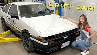 Making a Toyota AE86 Drift Car  Almost Too Easy [upl. by Atiras]