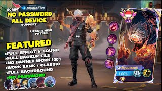 UPDATE SCRIP MLBB SKIN HAYABUSA EXORCIST 2024 NO PASSWORD  TERBARU [upl. by Rosenkrantz]