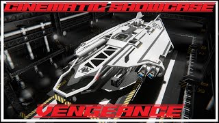 VENGEANCE  SPACE ENGINEERS  Railgun Corvette  cinematic showcase [upl. by Maffei]