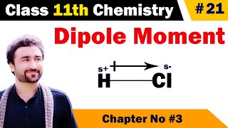 What is Dipole Moment  dipole moment class 11 chemistry chemical bonding [upl. by Mulry]