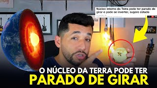 O NÚCLEO DA TERRA PAROU Tem impacto no clima nos PÓLOS MAGNÉTICOS e nos DIAS [upl. by Gnat1]