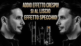 ADDIO CAPELLI CRESPI BENVENUTI CAPELLI LISCI EFFETTO SPECCHIO [upl. by Adehsor]