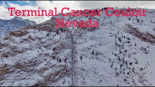 Full Story Video of Skiing Terminal Cancer Couloir NV in the Ruby Mountains NV [upl. by Lucas133]