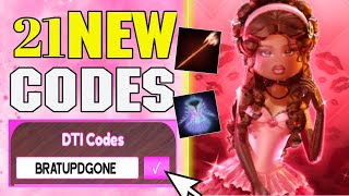 NEW CODES ROBLOX DRESS TO IMPRESS CODES 2024  DTI CODES  DRESS TO IMPRESS [upl. by Johnnie211]