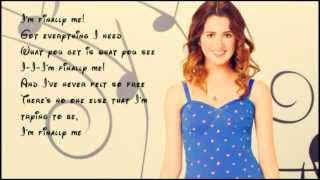 Laura Marano  Finally Me Lyrics Full Song [upl. by Schatz195]