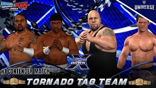 TAG TEAM JeriShow vs Cryme Tyme  1st Contender  WWE Smackdown vs Raw 2011 [upl. by Dumas]