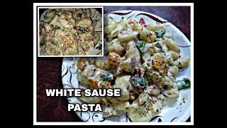 White sause pasta recipe  Italian pasta [upl. by Elleda]