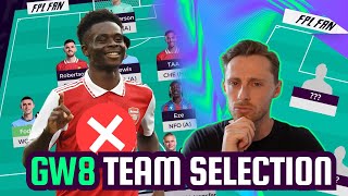 FPL GW8 TEAM SELECTION I Fantasy Premier League 2425 [upl. by Eibloc]