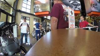 Surprise Bike Delivery  Adamec HarleyDavidson [upl. by Pyszka]