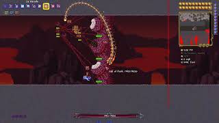 Terraria Can Crawltipede Defeat Wall of Flesh Tmodloader 144 Smash Bros Boss Fight [upl. by Nesilla]