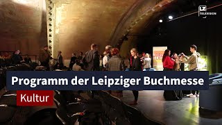 Programm der Leipziger Buchmesse 2024  LZ TV Kultur [upl. by Ingvar]