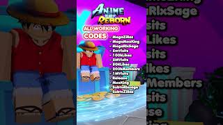 All working codes in Anime Reborn  roblox animereborn [upl. by Yruoc]