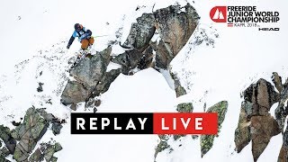 REPLAY LIVE  FJWC18  Freeride Junior World Championship Kappl 2018 by Head [upl. by Hestia]