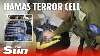 Israel Hamas War IDF uncovers Hamas terror cell inside Gaza hospitals MRI suite [upl. by Irak]