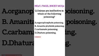 NExT  FMGE INICET NEET PG MCQS AND PYQS pharmacology nextexam neetpg fmge medicosQ [upl. by Teodora]