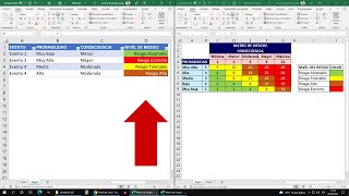 Cómo Hacer una Matriz de Riesgos Dinámica e Interactiva en Excel [upl. by Htinek]