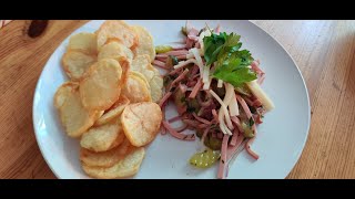 German Wurstsalat Bologna Salad [upl. by Lisandra771]