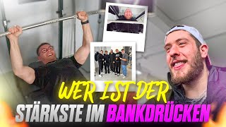 DIE ETWAS ANDERE BANKDRÜCKCHALLENGE mit ALEXANDRO TIM MARIO DANIEL [upl. by Nabru]