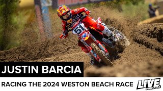 Justin Barcia on racing the 2024 Weston Beach Race [upl. by Dunaville]