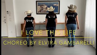 I LOVE THIS LIFE Line Dance  Dance and Teach [upl. by Emmalyn]