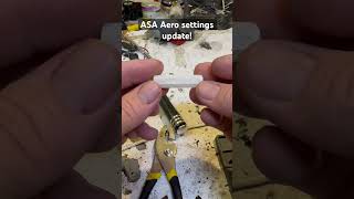 ASA Aero settings update asa 3dprinting bambulab x1carbon [upl. by Sarah]