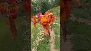 kaanwar yatra।। amarkantak se ratan pur।। bol bam ।। yatra ।। shiv bhole ।। shortvideo [upl. by Randal377]