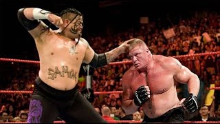 WWE Full Match Umaga Vs Brock Lesnar Highlights  Survivor Series 2023 [upl. by Phail]