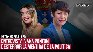 Entrevista completa a Ana Pontón quotTenemos que desterrar la mentira como forma de hacer políticaquot [upl. by Leeann]