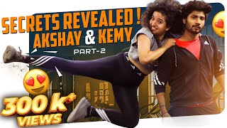 Akshay Kamal Love Story Revealed😱  Comali Kemy Gym Couple Goals Part 2 Get Fit Challenge [upl. by Riehl]