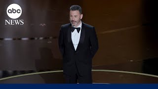 Oscars 2024 Watch Jimmy Kimmels opening monologue for the 96th Academy Awards [upl. by Nahgaem]