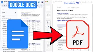 3 Methods to Convert Google Docs to PDF [upl. by Beal]