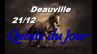 PRONOSTIC PMU QUINTE DU JOUR JEUDI 21 DECEMBRE 2023 [upl. by Sirrah]