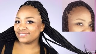 Box Braids Tutorial  How To  Step By Step [upl. by Coates]