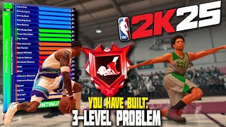 My First OFFICIAL BUILD  The MOST UNIQUE 63 Guard Build In NBA 2K25 [upl. by Beaulieu]