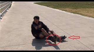 como aprender a patinar en patines de linea  aprende a patinar facil y bien [upl. by Relly]