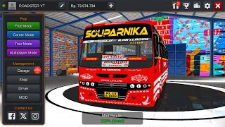 KONDODY HITECH AC BUS MOD FOR BUS SIMULATOR INDONESIA  live kondodybus [upl. by Rheinlander]