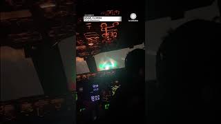 Landing an Airplane in Miami During a Major Storm  AccuWeather [upl. by Kirsten]