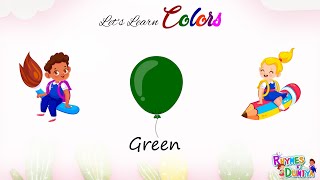 Learn Colors Name In English  Color Videos For Kids  Learn to write colors name for Kids [upl. by Urban400]