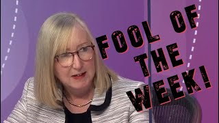 Fool Of The Week  Tory Maggie Throup Doesnt Understand Xmas Parties [upl. by Poree651]