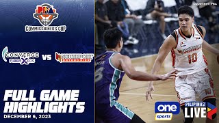 NorthPort vs Converge highlights  PBA Season 48 Commissioners Cup  Dec 6 2023 [upl. by Thetis]