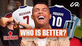 Beckham or Giggs Benzema or Mbappé Cristiano Ronaldo names his top player [upl. by Kathleen249]