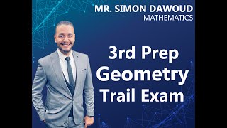 3rd prep  Trail Exam Geometry [upl. by Lakim]