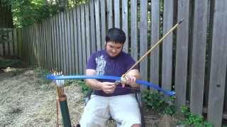 Unboxing Lonnie Listers 60 Pound Fiberglass Reinforced PVC Bow [upl. by Kral963]