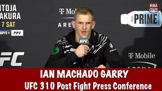 Ian Machado Garry “I SAVED this event” reacts to Shavkat Rakhmonov loss at UFC 310 [upl. by Alaehs619]