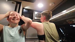 INSTALL CAVans Microwave Overhead Cabinet In A 2022 Winnebago Revel [upl. by Orva835]