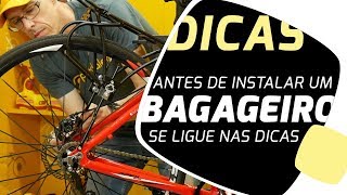 Assista antes de instalar um bagageiro de bike Pedaleria [upl. by Annahael]