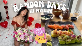 london vlog 💗  Valentine’s Day at Sushi Samba Junk Yard Golf Club and buying more Pop Mart [upl. by Sykleb]