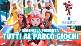 Tutti al Parco Giochi  Le Storie di Serenella  Video per bambini di Bluserena [upl. by Emilia]